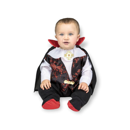 Picture of BABY DRACULA COSTUME 0-6 MONTHS